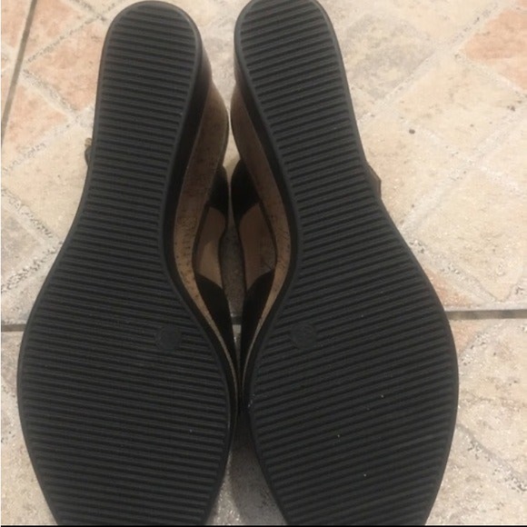 Blybos Cork Wedge Sandals - Picture 4 of 4